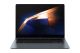 Samsung Galaxy Book4 Pro U-7 155H zakelijke laptop 14 inch touchscreen, met 16GB geheugen en 512GB opslagruimte, in de kleur grijs, draaiend op Windows 